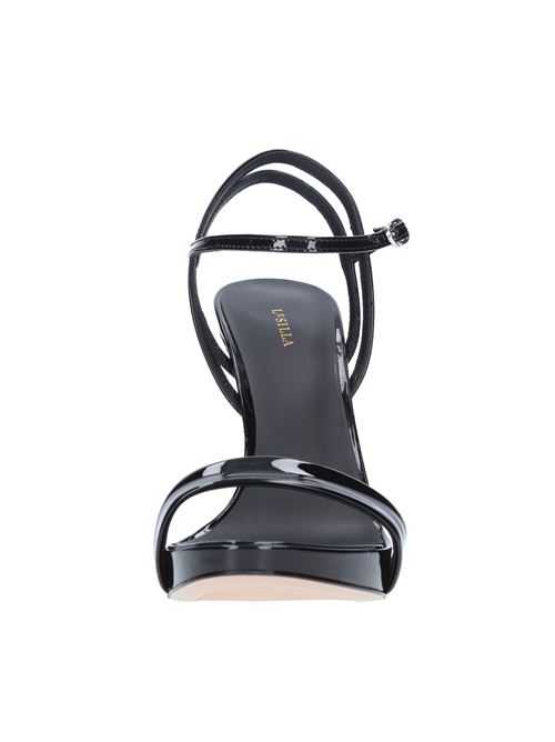 Sandali Gwen in pelle lucida LE SILLA | SANDALO GWENNERO
